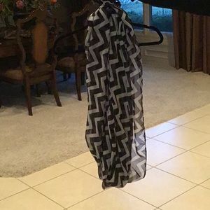 Chevron infinity scarf